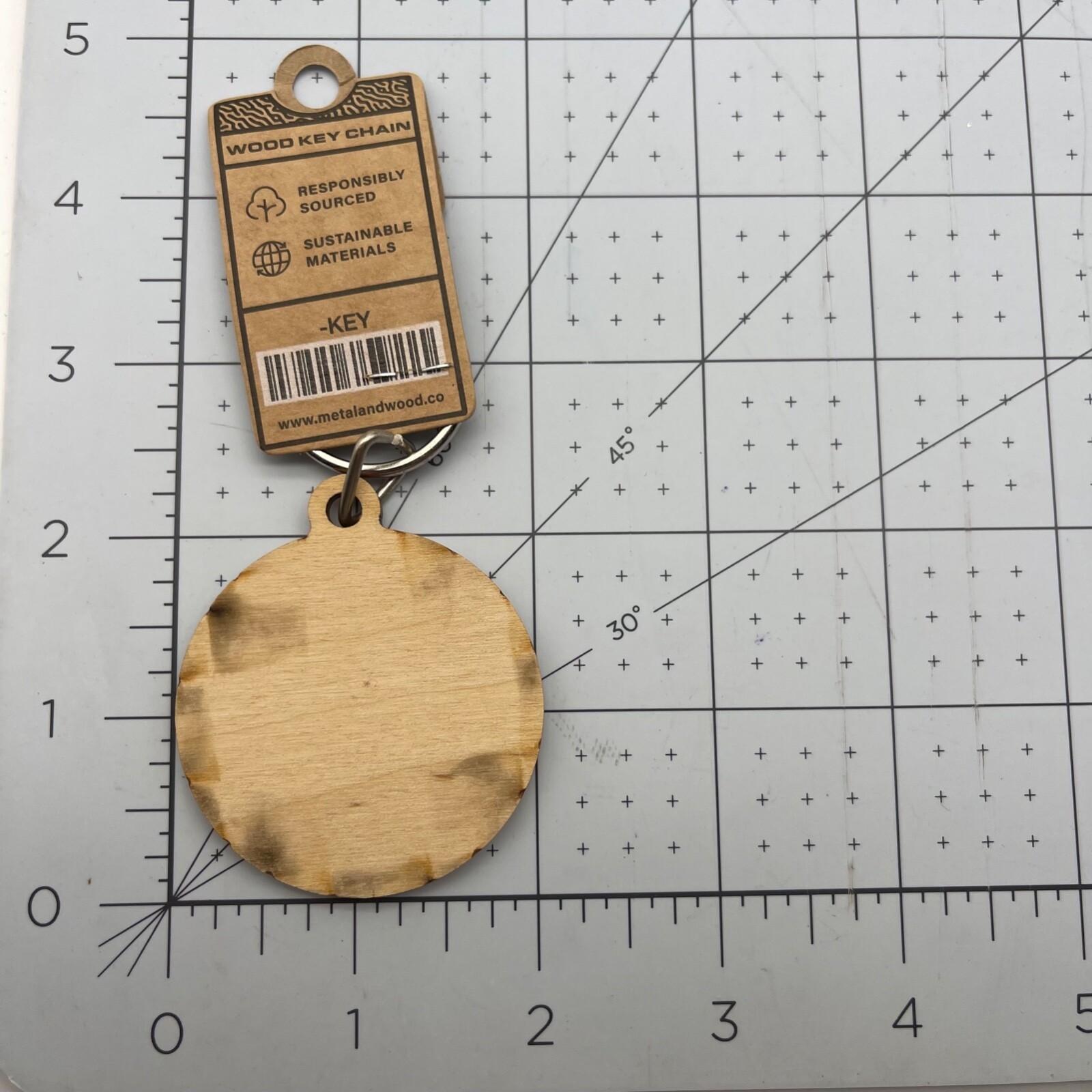 Metal and Wood Co Key Chain Travel Pennsylvania PA Go Hike Pennsylvania