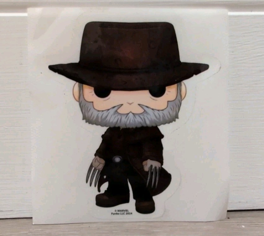 Wolverine Marvel Collectors Corps Decal Old Man Logan 3.5 X 3 in Funko Pop