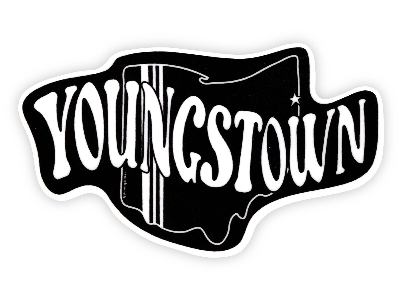 Youngstown Ohio Sticker | Youngstown Vinyl Decal | Youngstown Laptop Sticker