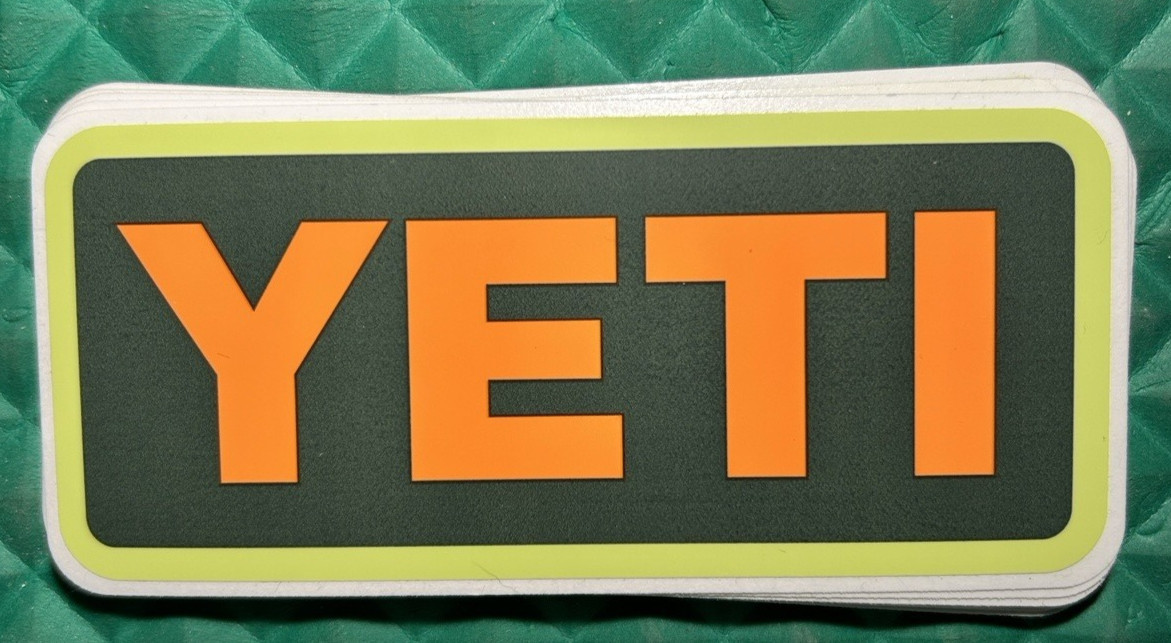 Authentic YETI Stickers Decals (19 Styles)