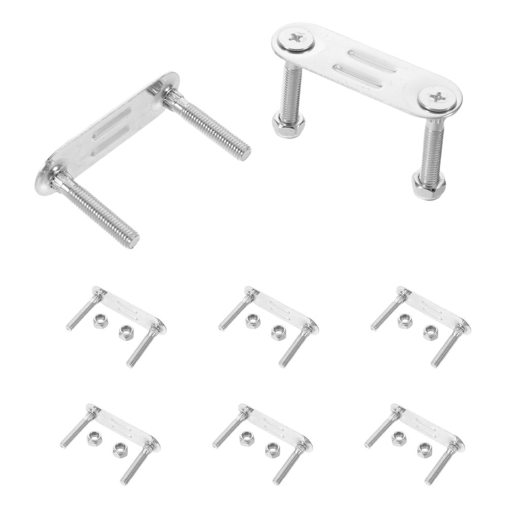 8pcs Skate Bracket Plates: 30mm Roller Skate Mounting Hardware Replacement –