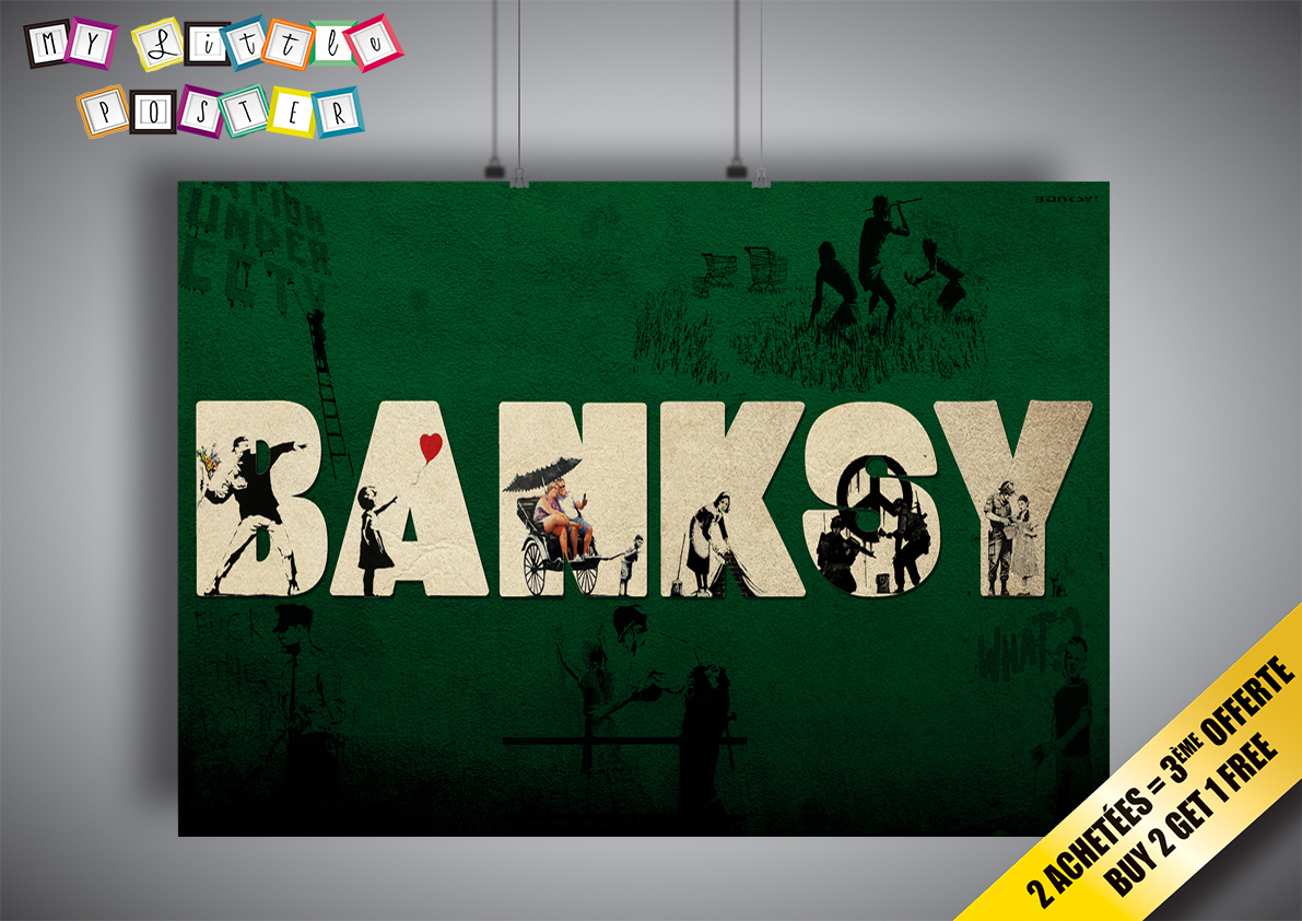 Banksy Street Art Graffiti Wall Art 02