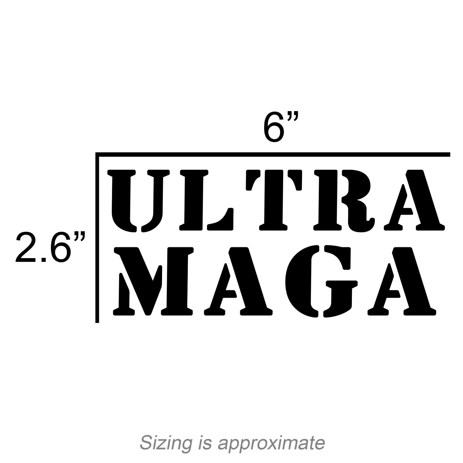Trump Vance 2024 Ultra MAGA America Die Cut Decal Vinyl Stickers for Cars