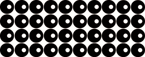 Vinyl Decal Confetti Polka Dots Circles 4×4 Set of 50 Room Wall Sticker 713