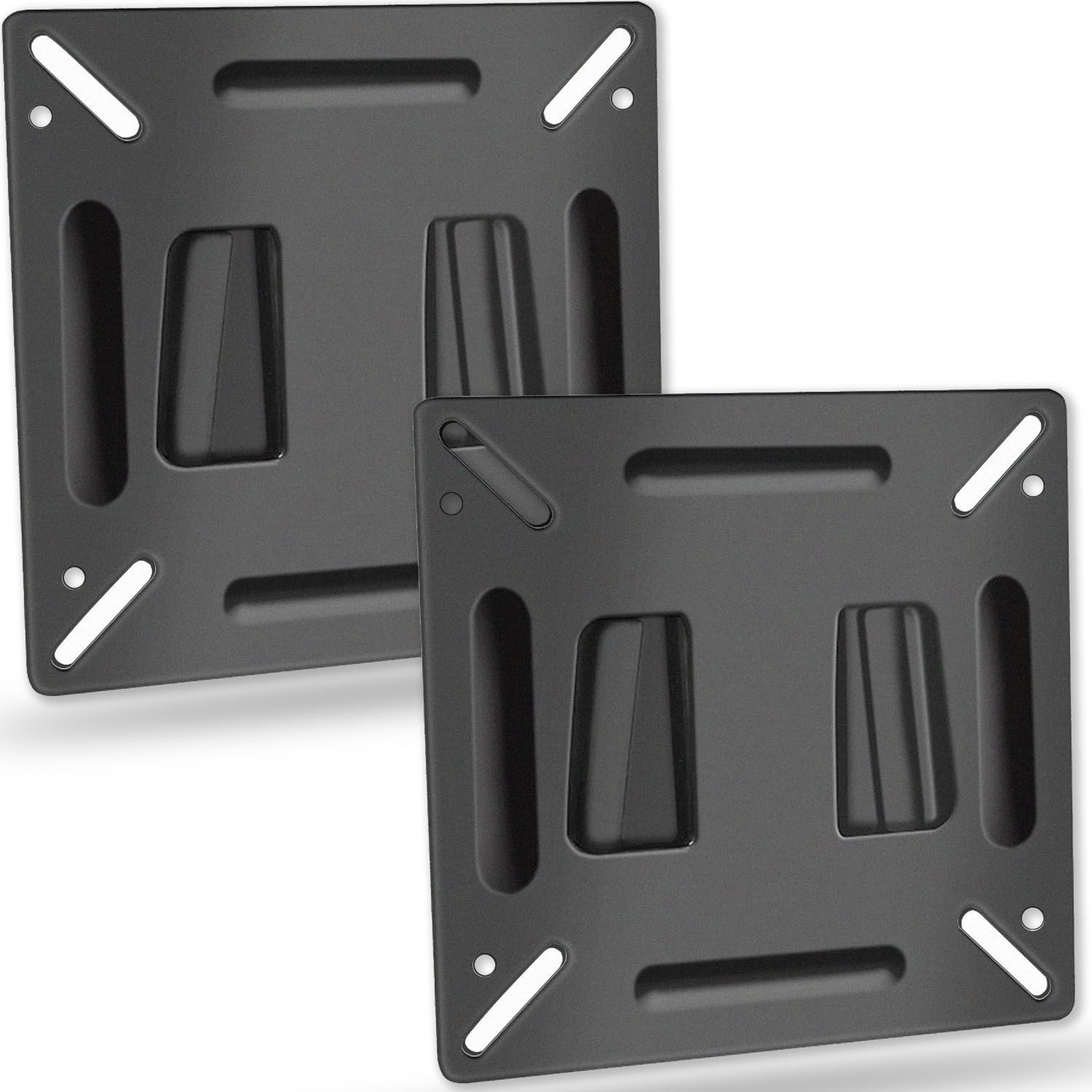 2 Pack RV TV Mount Monitor Wall Mount for 14”-27” LED LCD TV Flat Screens, Small