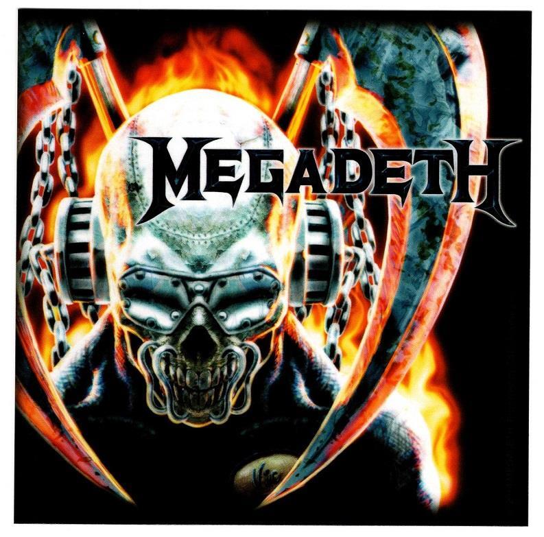 Megadeth Metal Skull Sticker Decal Official Metal New