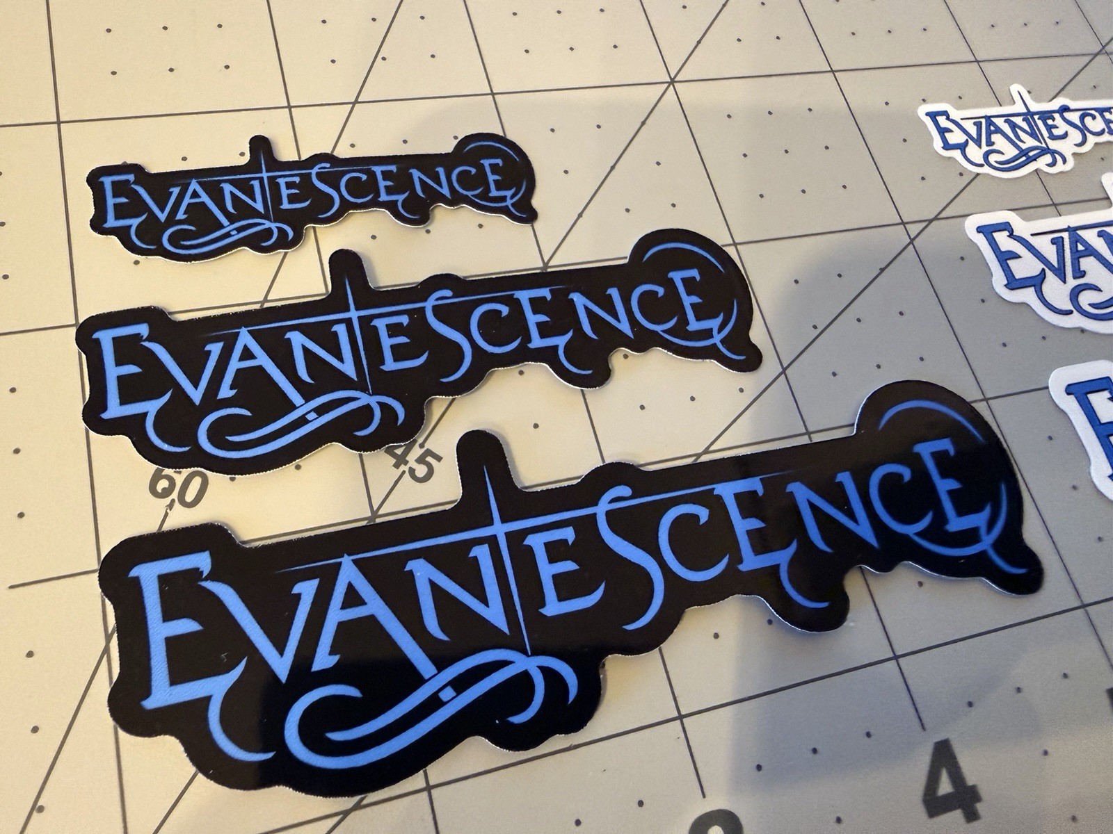 Evanescence 6 Sticker Lot Alternative Rock