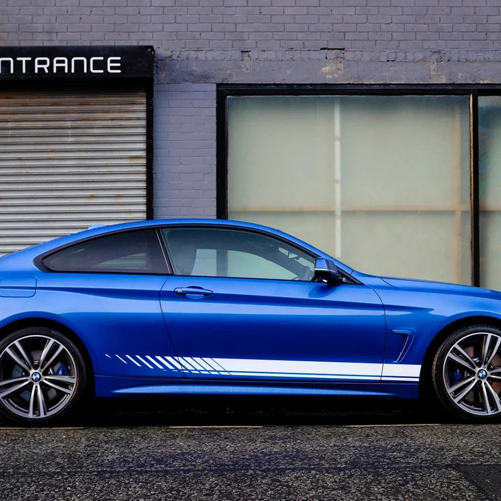Aftermarket Door Side Vinyl Film Decal for Audi A3 / S3 / A4 / A6 / A7 / A8 / Q3