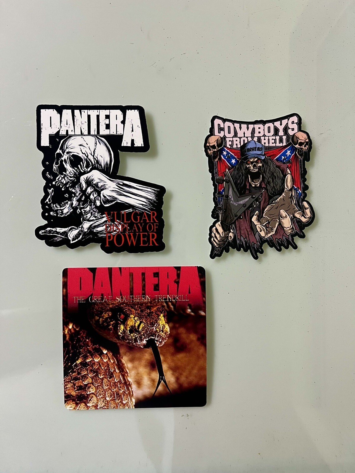 Pantera Sticker Pack – Heavy Metal Sticker Pack , Vulgar Display Of Power