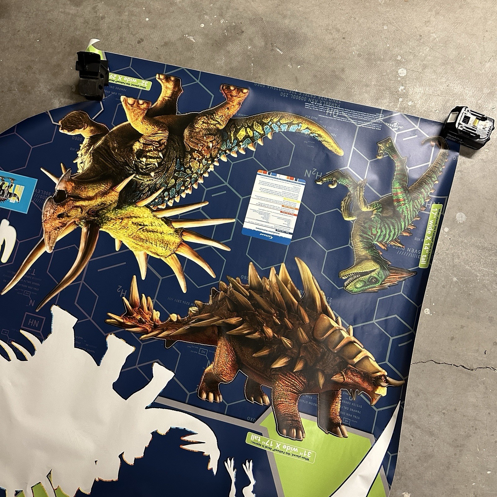 Evolve Jurassic World Fathead Decals (leftovers)