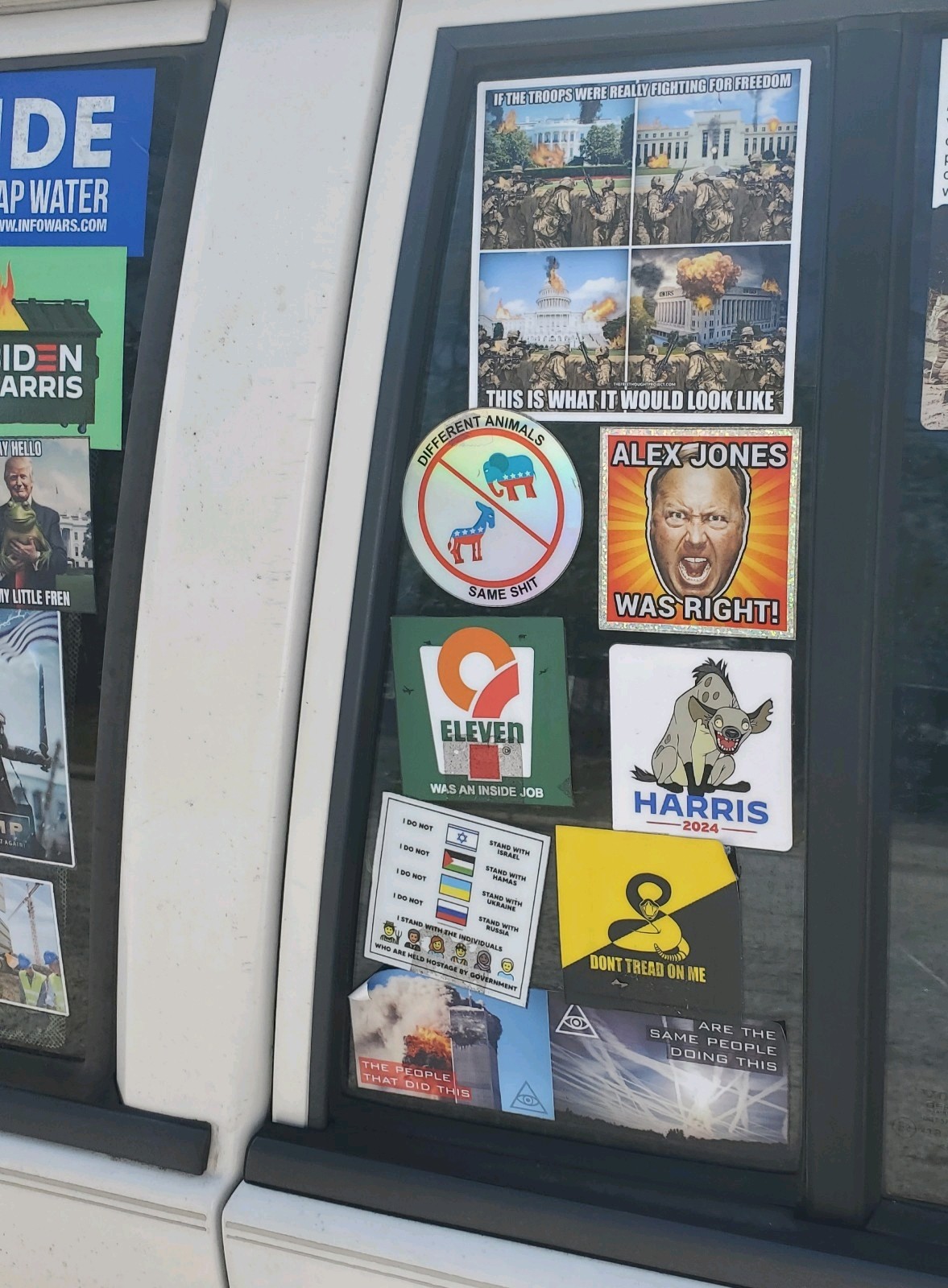 Conspiracy Theorist Stickers HUGE 6×6" Design *5* Year Warranty Made in USA 🇺🇸