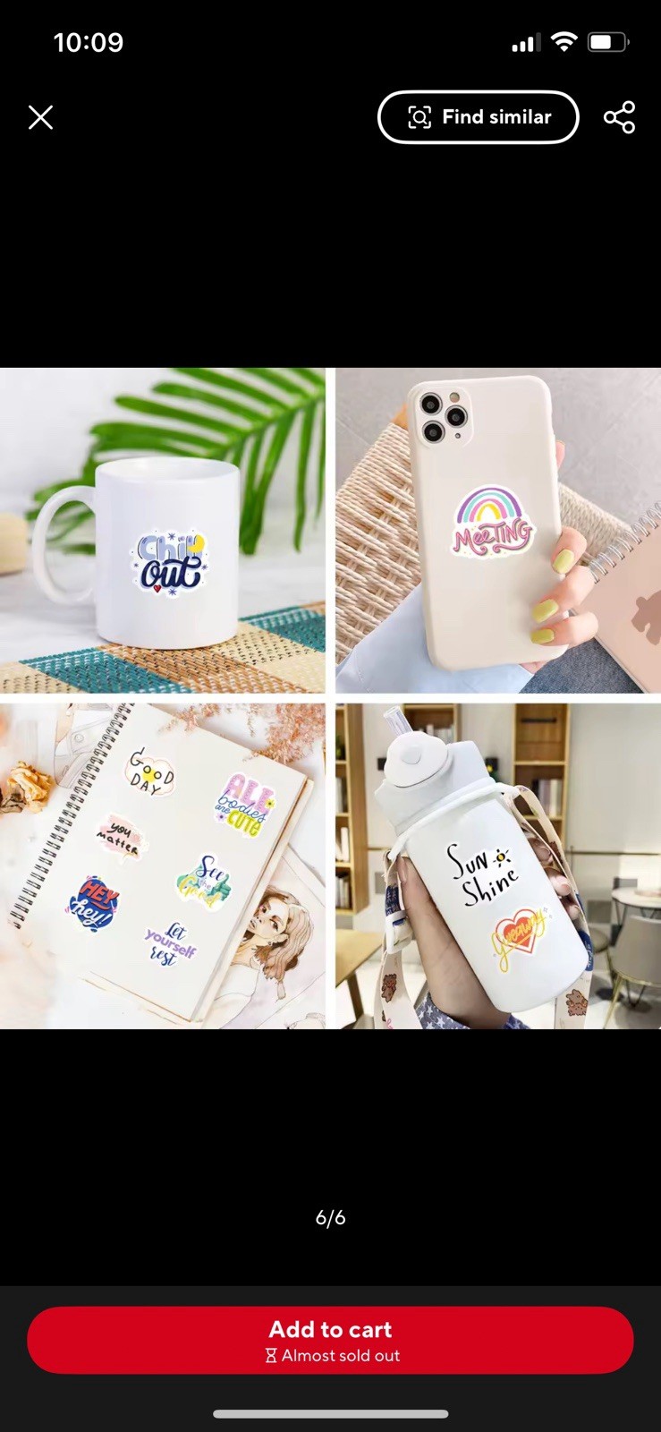 Kind Affirmative Style Stickers 50pc Fun Words And Phrase Stickers FREE SHIPPING