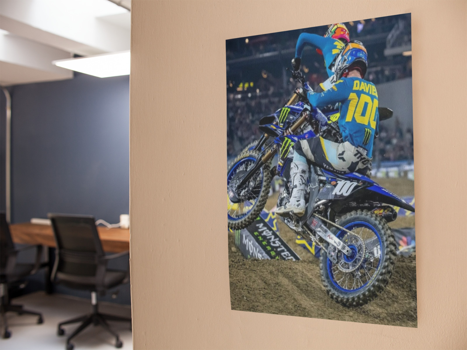 Cole Davies MOTOCROSS Wall Vinyl Decal Poster Canvas Print (Removable Adhesive)