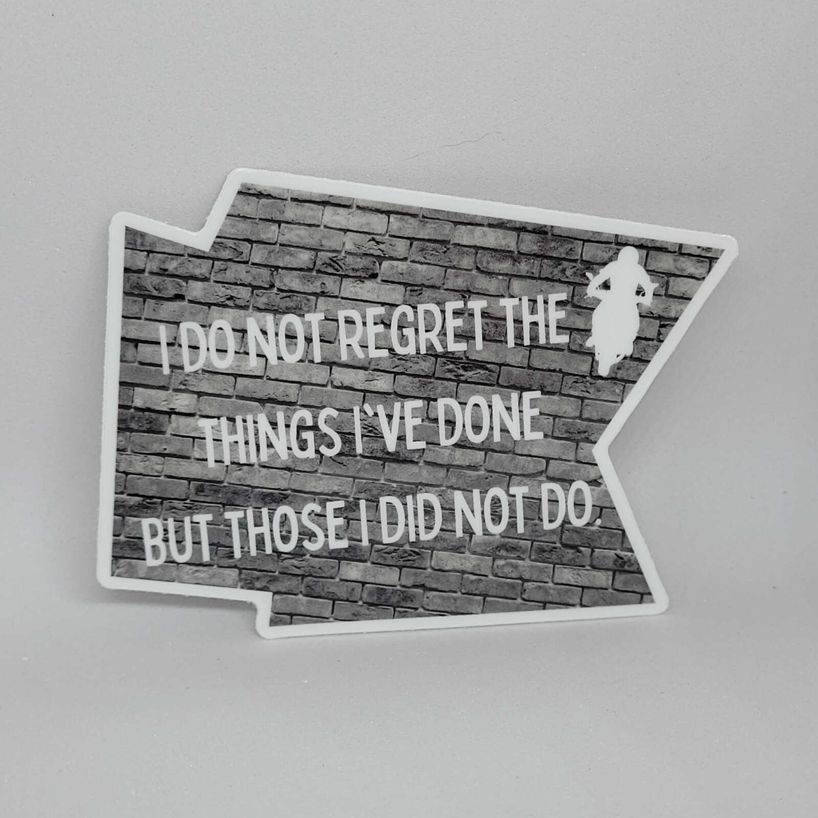 Empire Records Quote Sticker Movie Quotes Regret Lucas Cult Classic Nineties