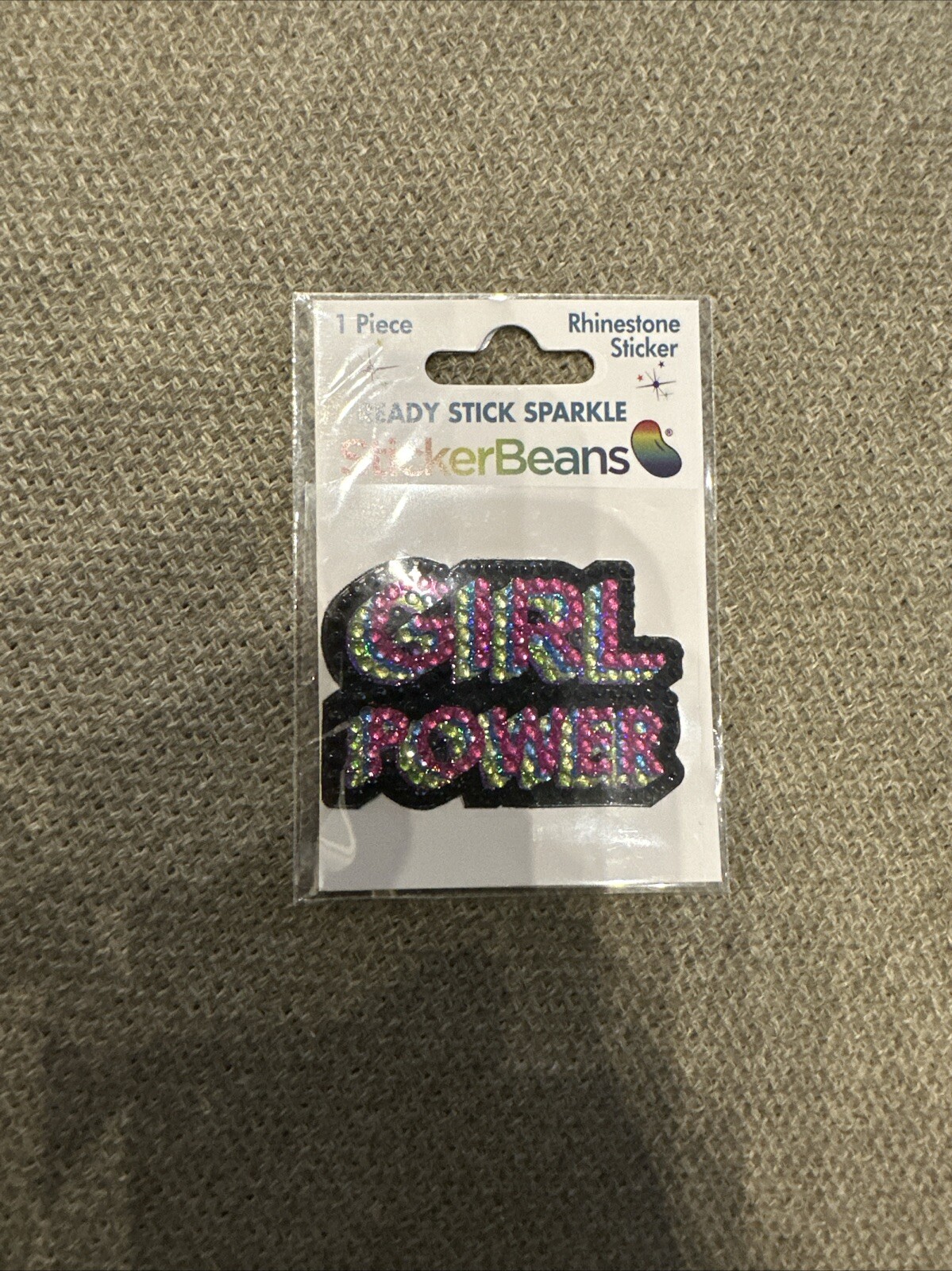 NEW StickerBeans Girl Power 2” Sticker