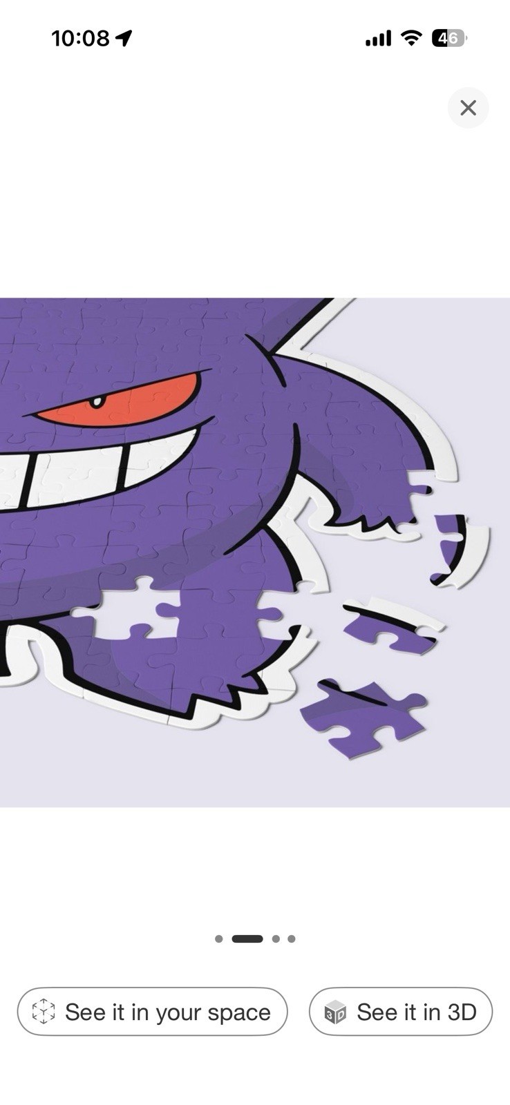 Gengar Puzzle – Pokémon x Target DEADSTOCKK NO RESTOCK
