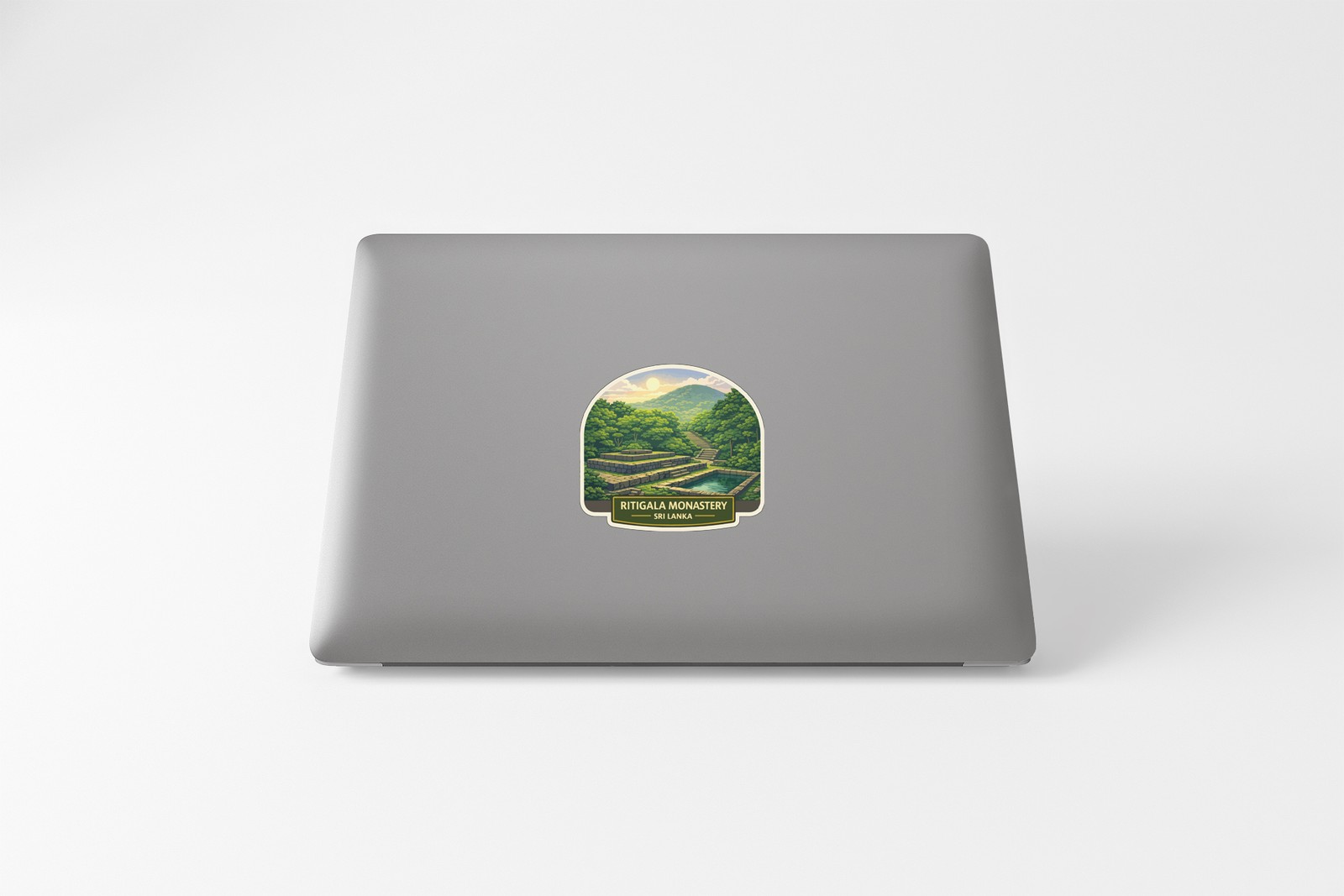 Ritigala Monastery Sri Lanka Sticker Decal Vinyl Die-Cut World Heritage Sites