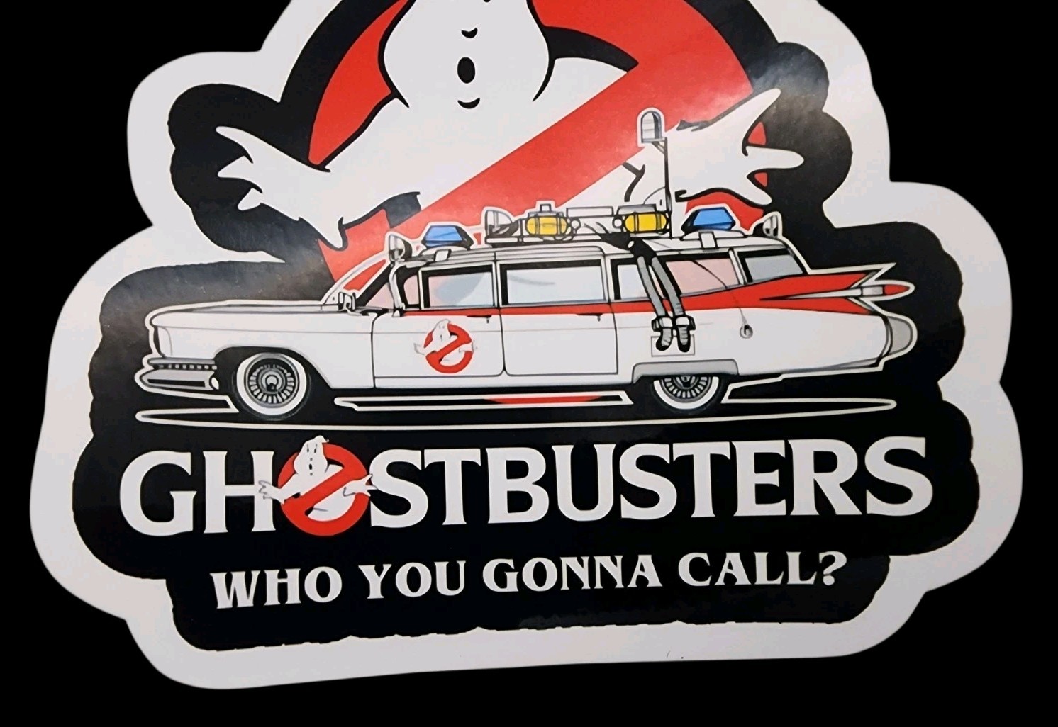 Ghostbusters Who You Gonna Call Inspired Waterproof Car Decal Vinyl Sticker
