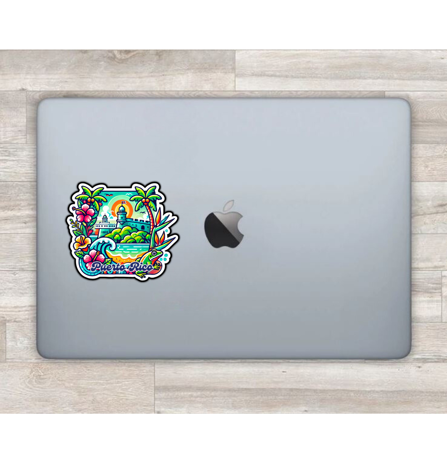 Puerto Rico Fridge Magnet or Laptop Sticker