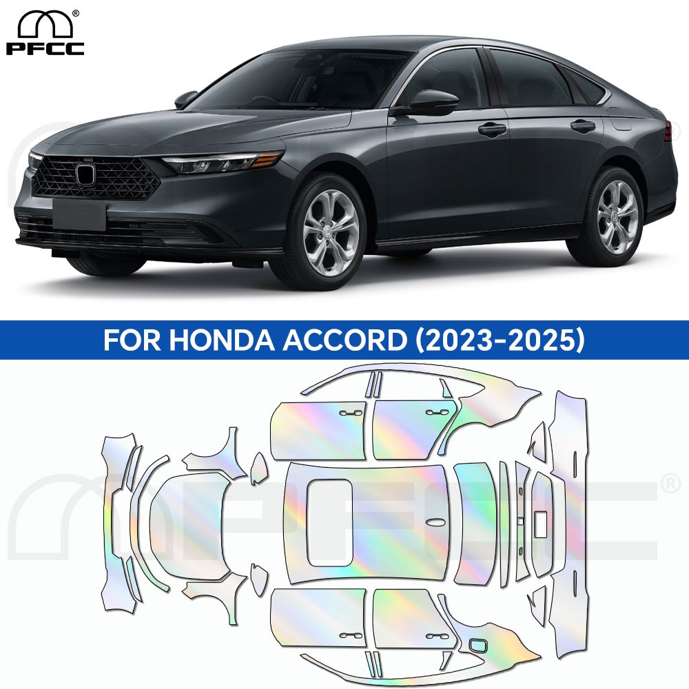 For Honda Accord 2023-2025 Precut PPF Kit Paint Protection Gloss Clear Film