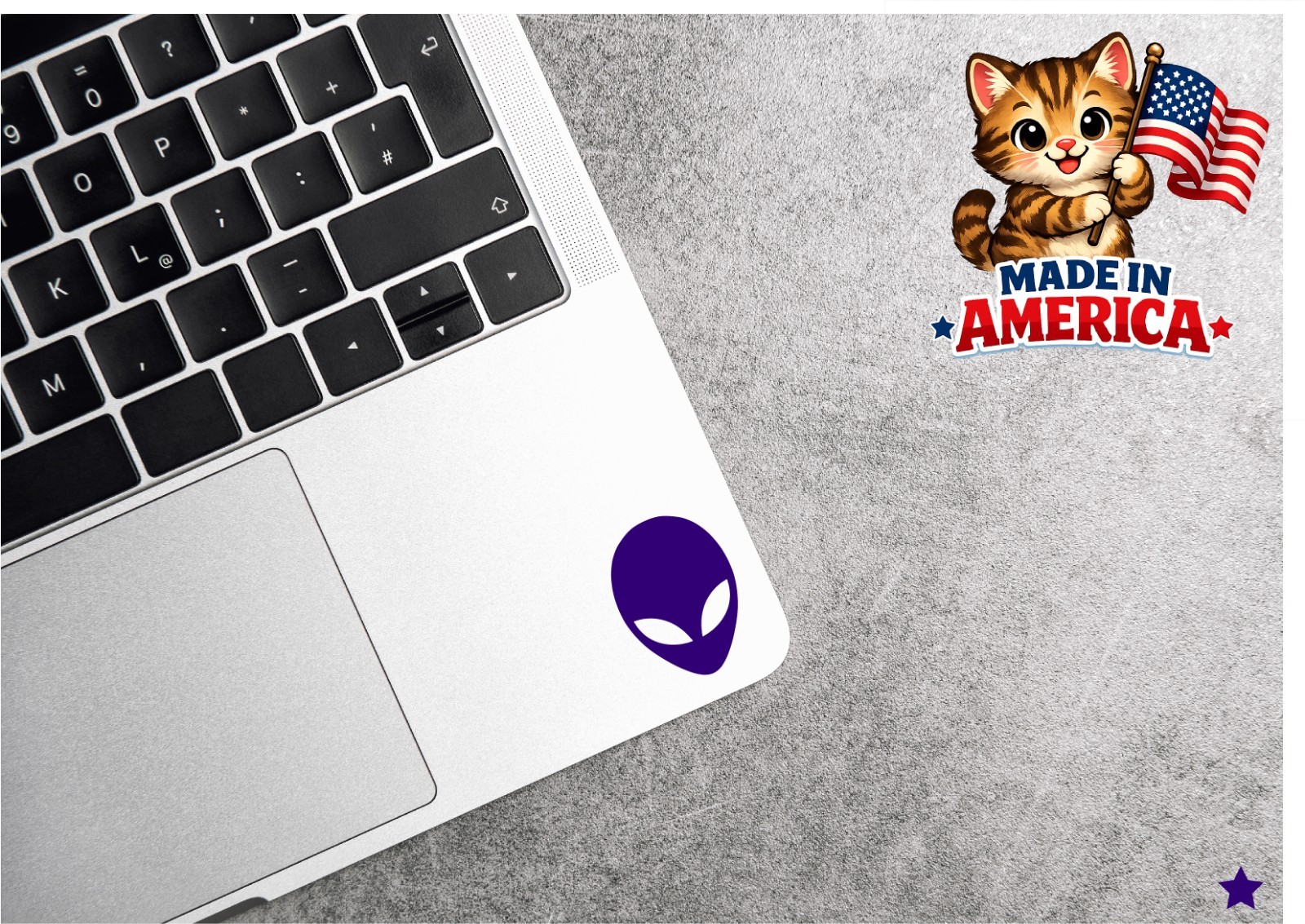 Alien Head Decal Sticker Greys UFO Space Men Ship Classified Area 51 Night Sky