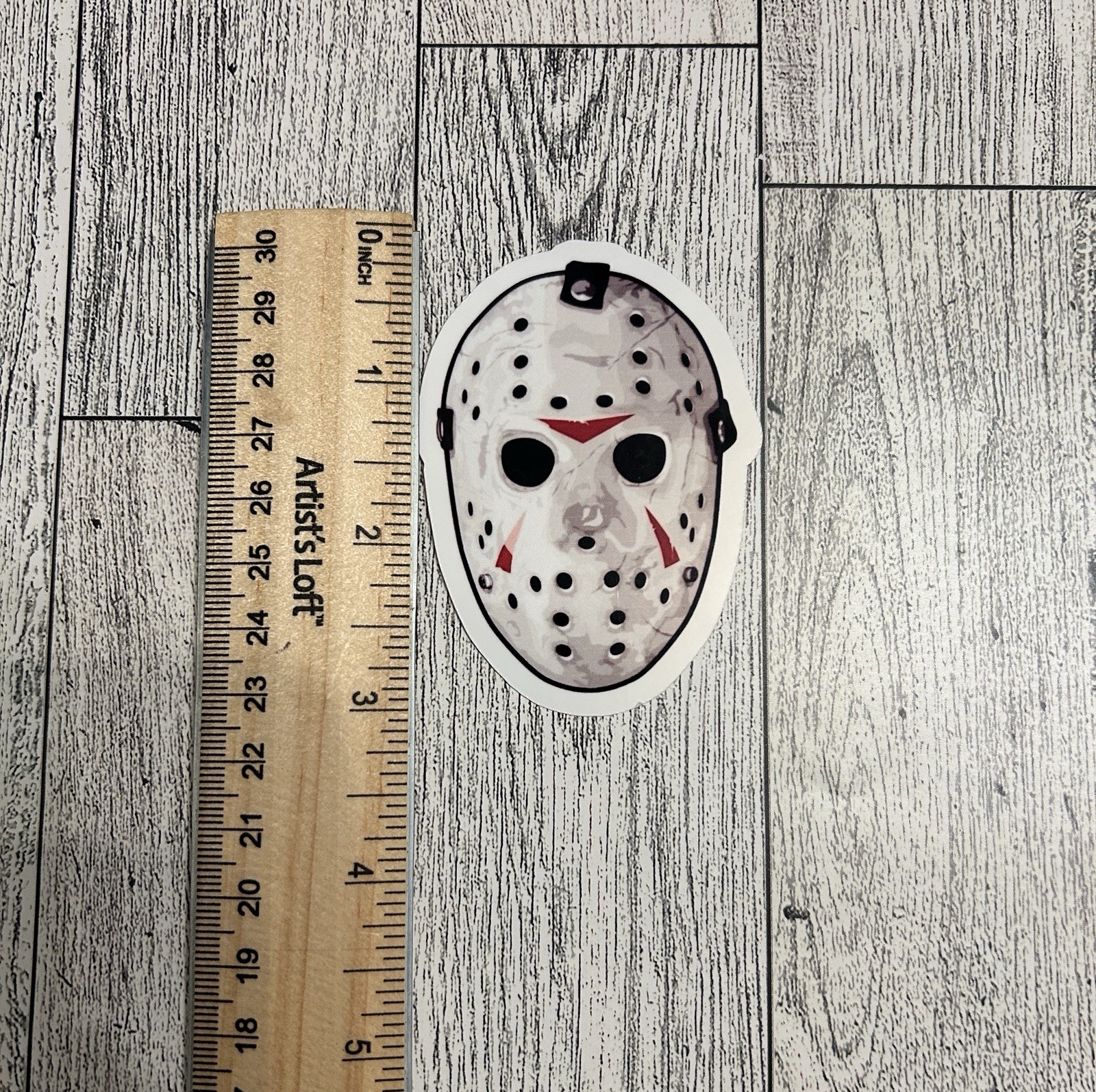 Friday the 13th Jason Vinyl Stickers 5pc