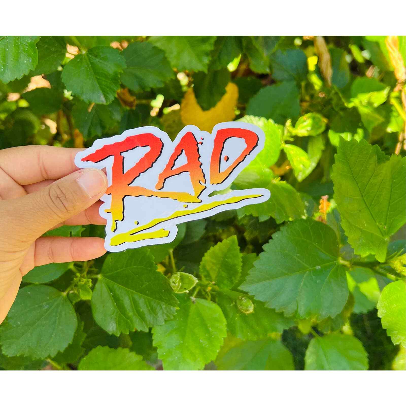 RAD | RAD Movie | BMX | Hell Track | Cru Jones | Vinyl Sticker Decal