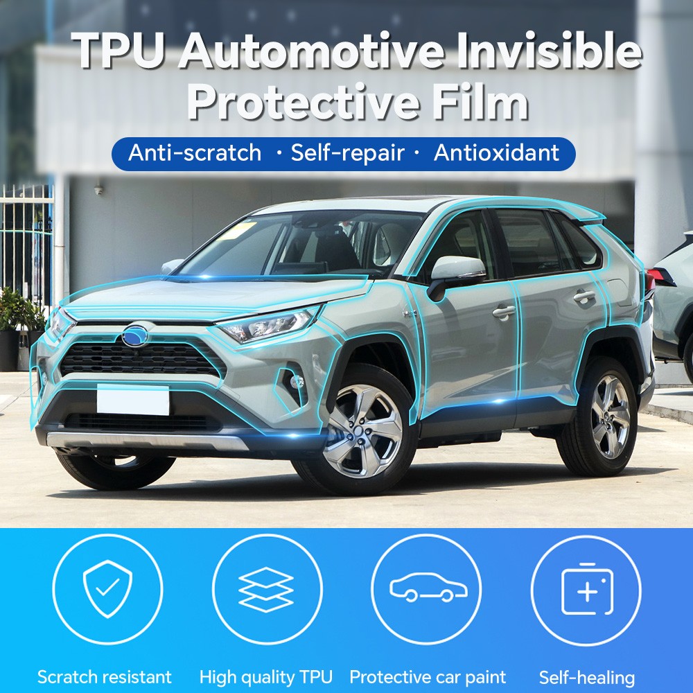 For Toyota RAV4 2019-2025 Precut Paint Protection Film Clear PPF TPU
