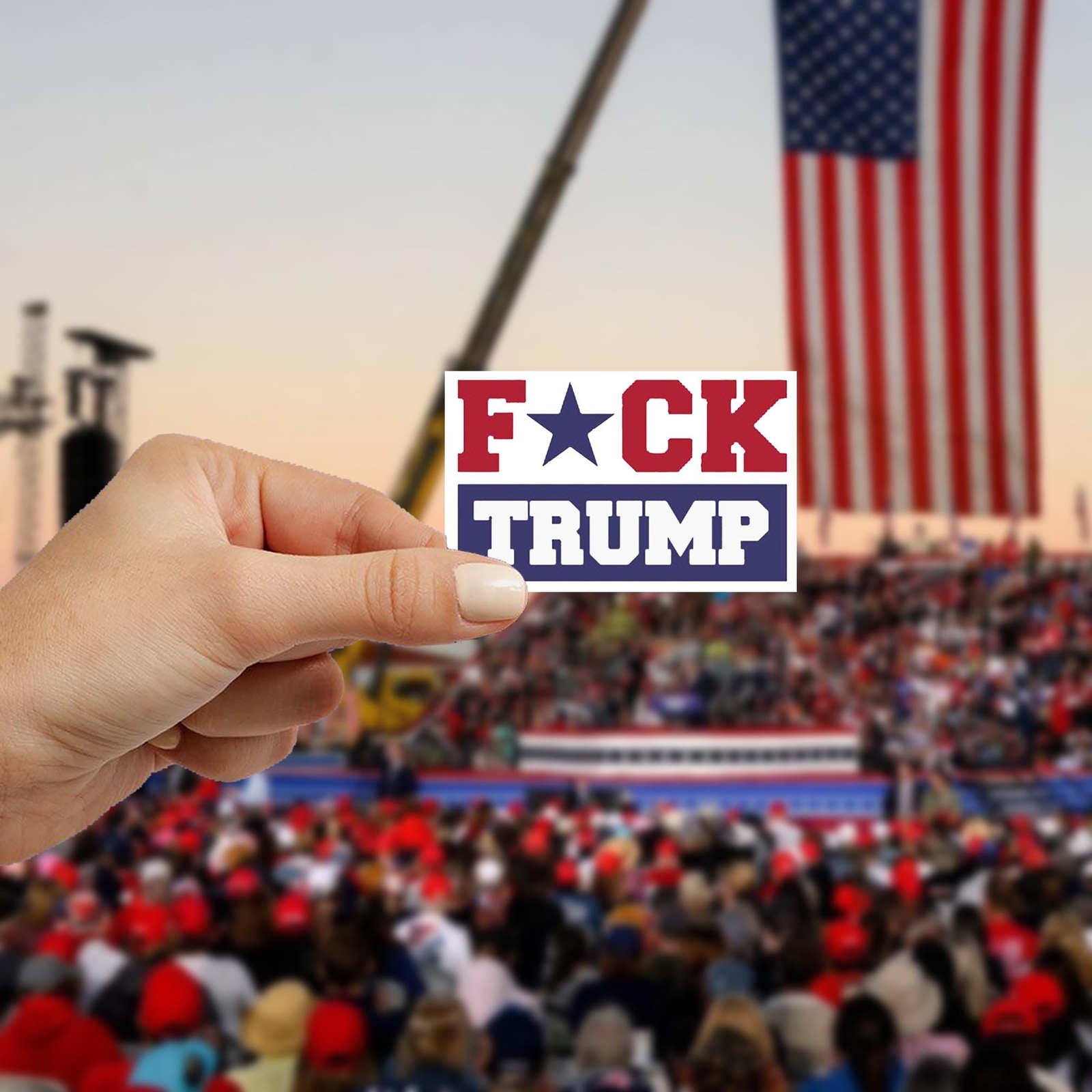 I Did That Trump Sticker Pack – anti Trump Stickers, Trump Eclipse Meme Sticker