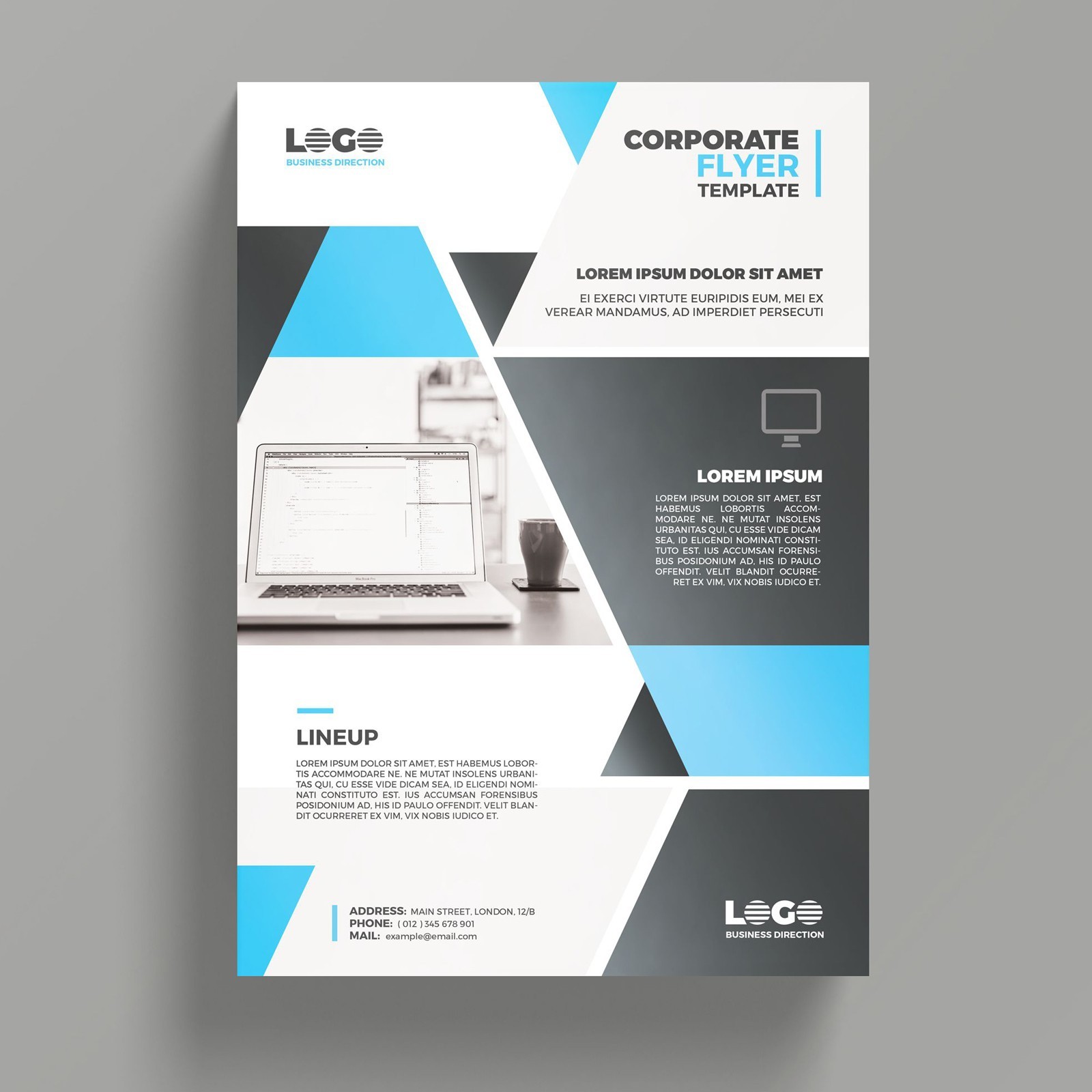Premium Custom Flyers – Business, Event & Promotional | 100 lb. Gloss Paper