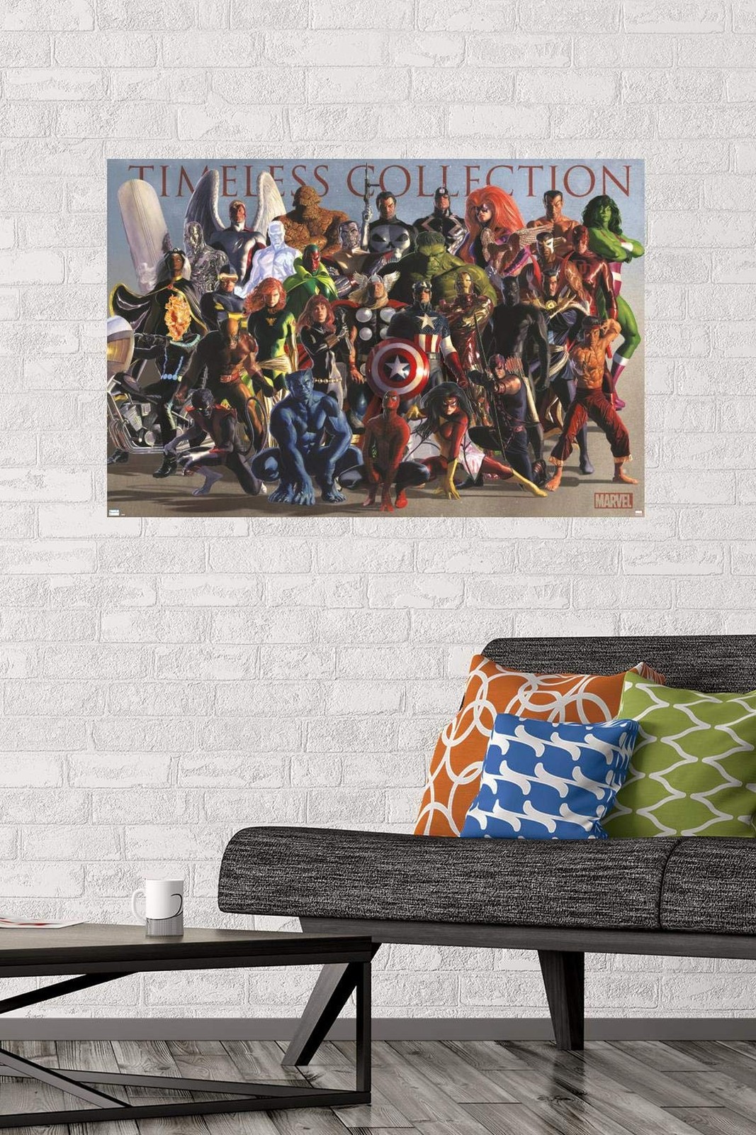 Trends International Marvel Comics Group Wall Poster, 34L x 22.4W, Premium Un…