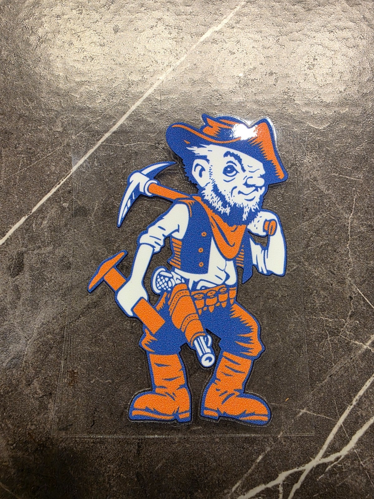 UTEP Miners Decal Sticker | UV DTF | University of Texas El Paso