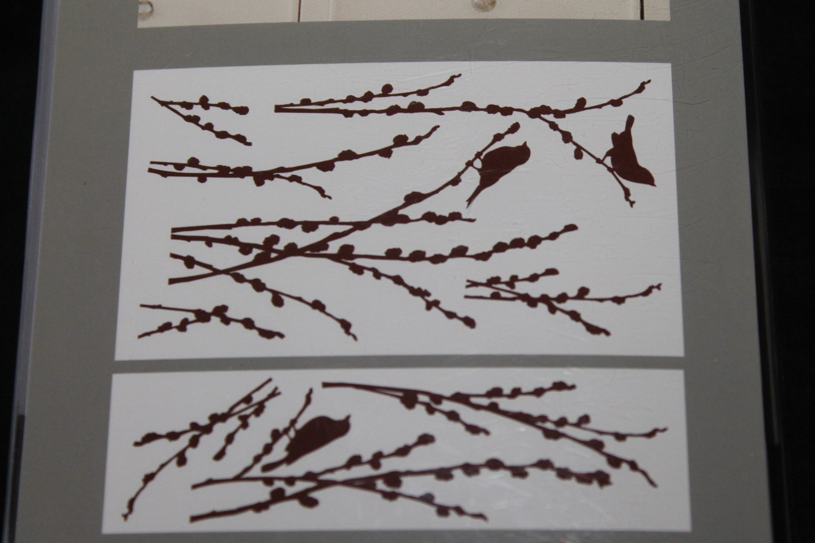 Wall Decor Wall Decals Birds Brown 42×29 new in pkg