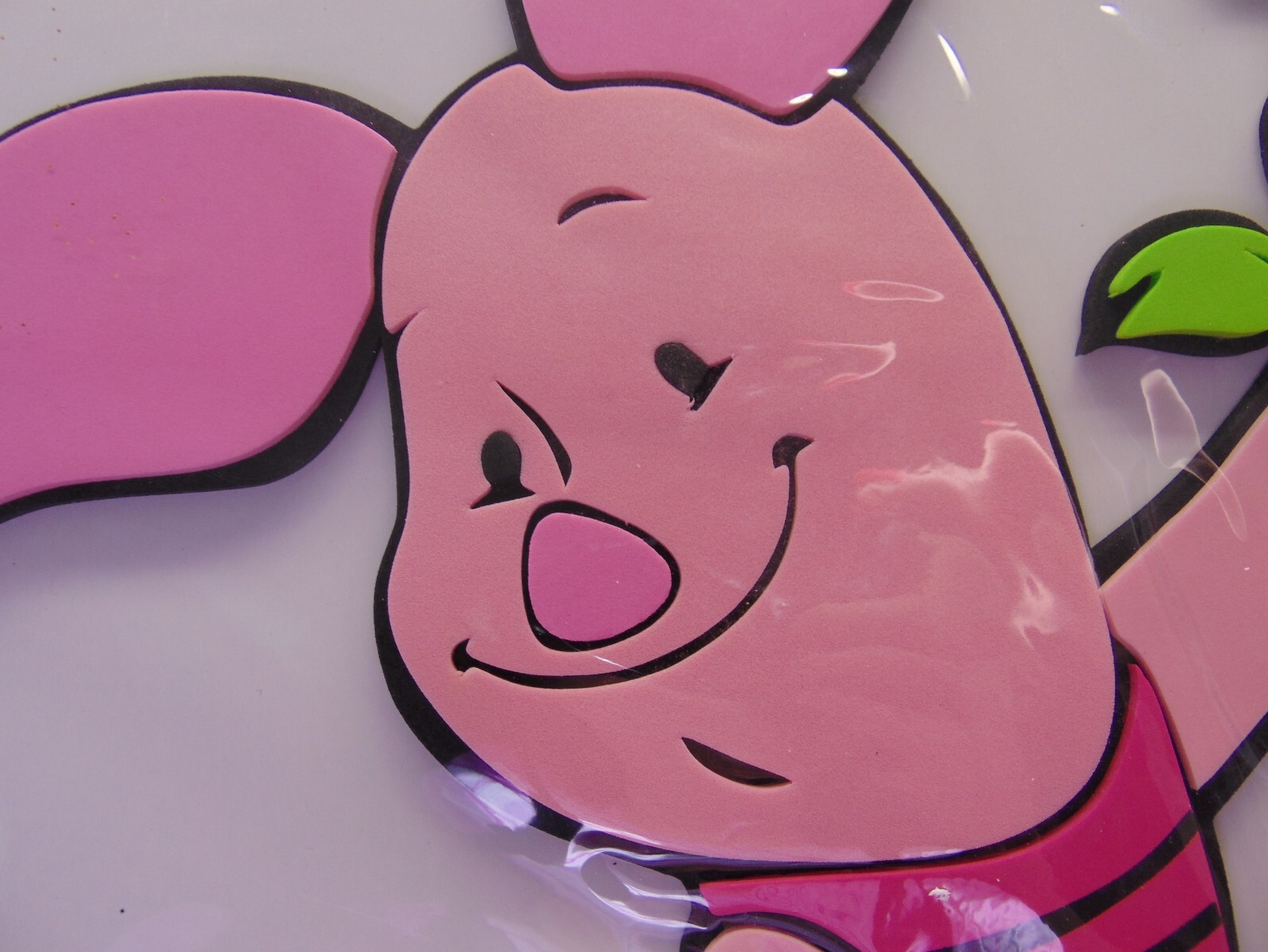 Disney Winnie The Pooh's Piglet Flowers Jumbo 3D Foam Wall Art Decal 20x11x1/4