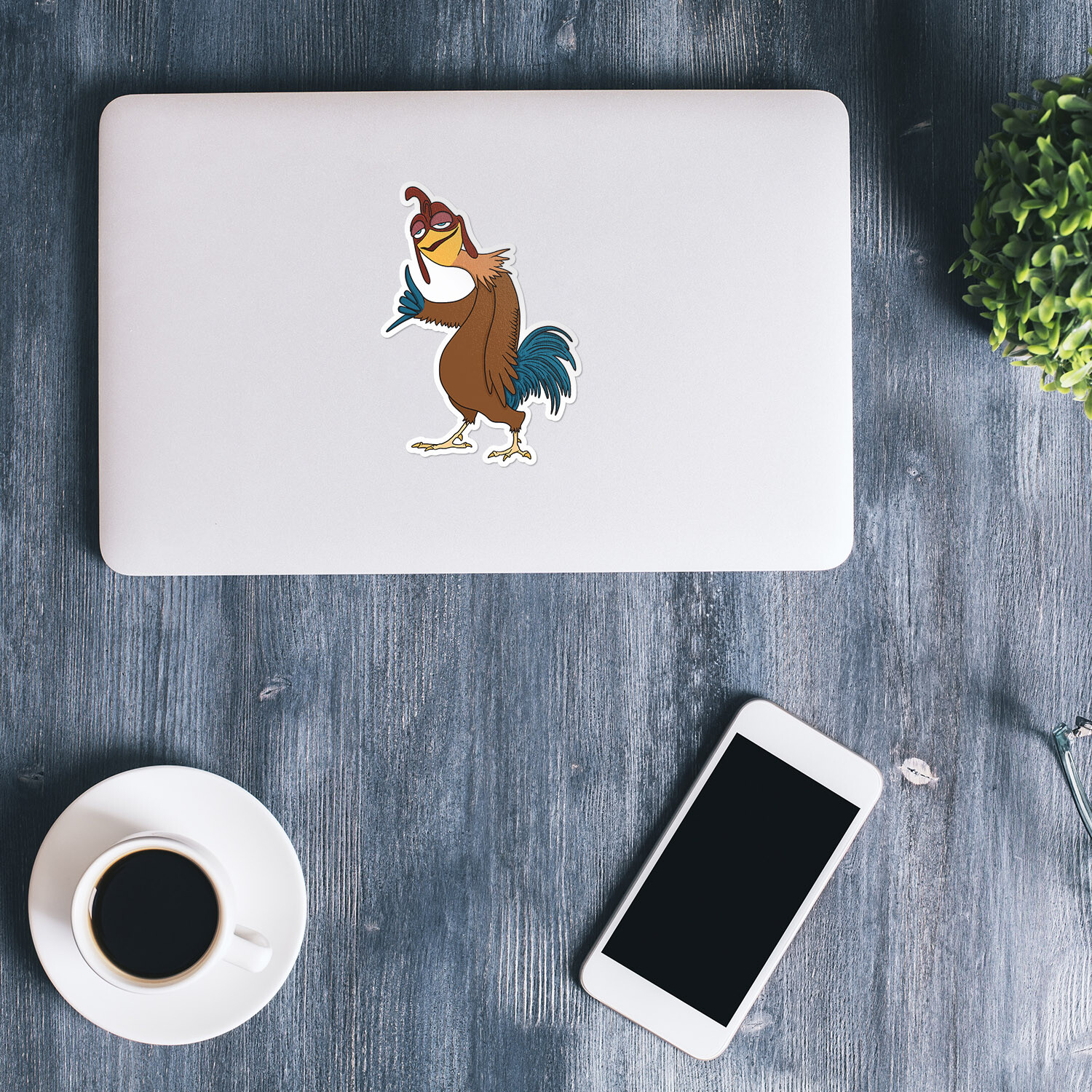 Chicken Joe Is A Vibe Car Bumper Vinyl Sticker Decal