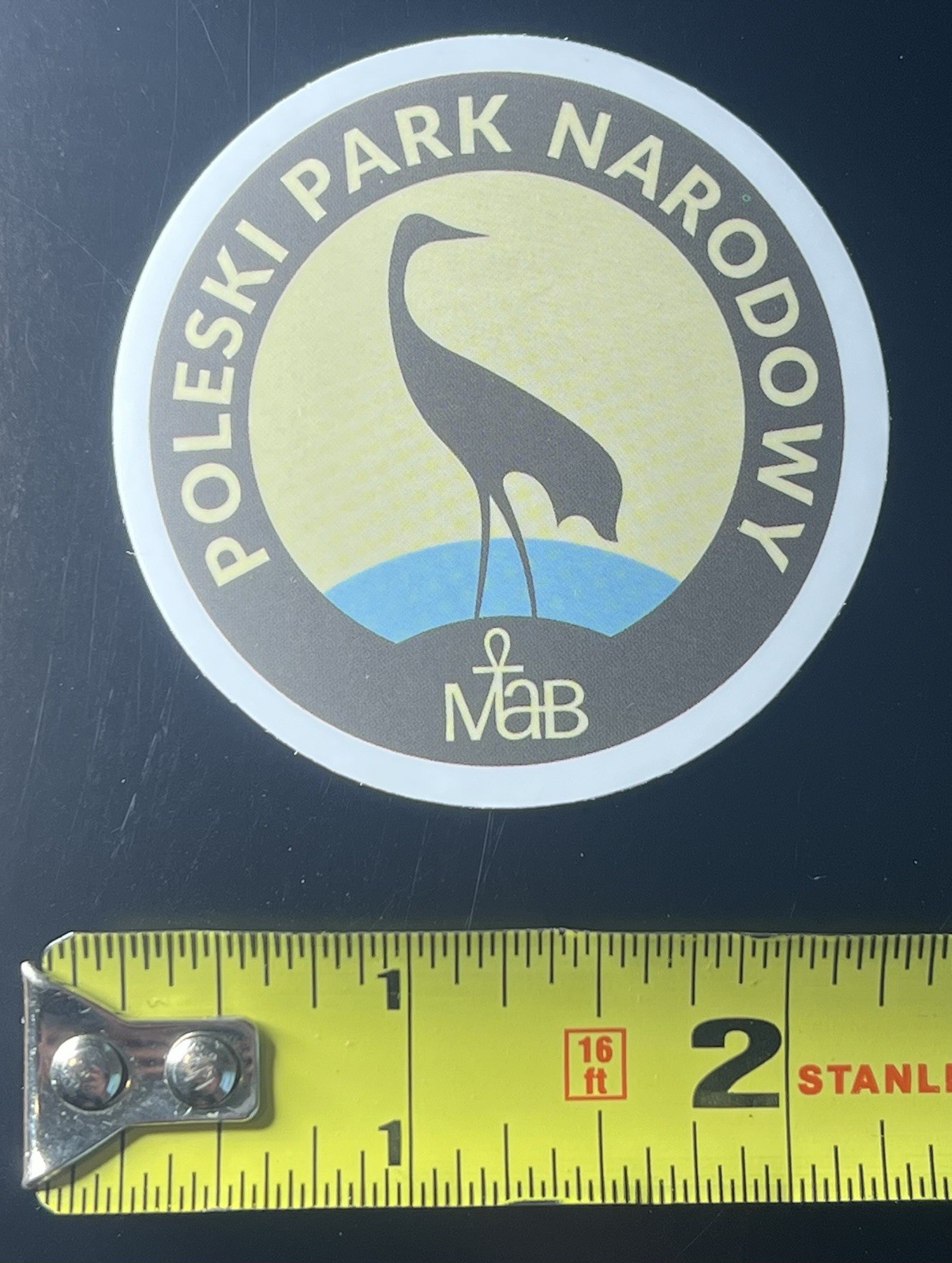 POLESKI PARK NARODOWY POLAND SMALL STICKER DECAL HIKING CAMPING NATURE OUTDOORS