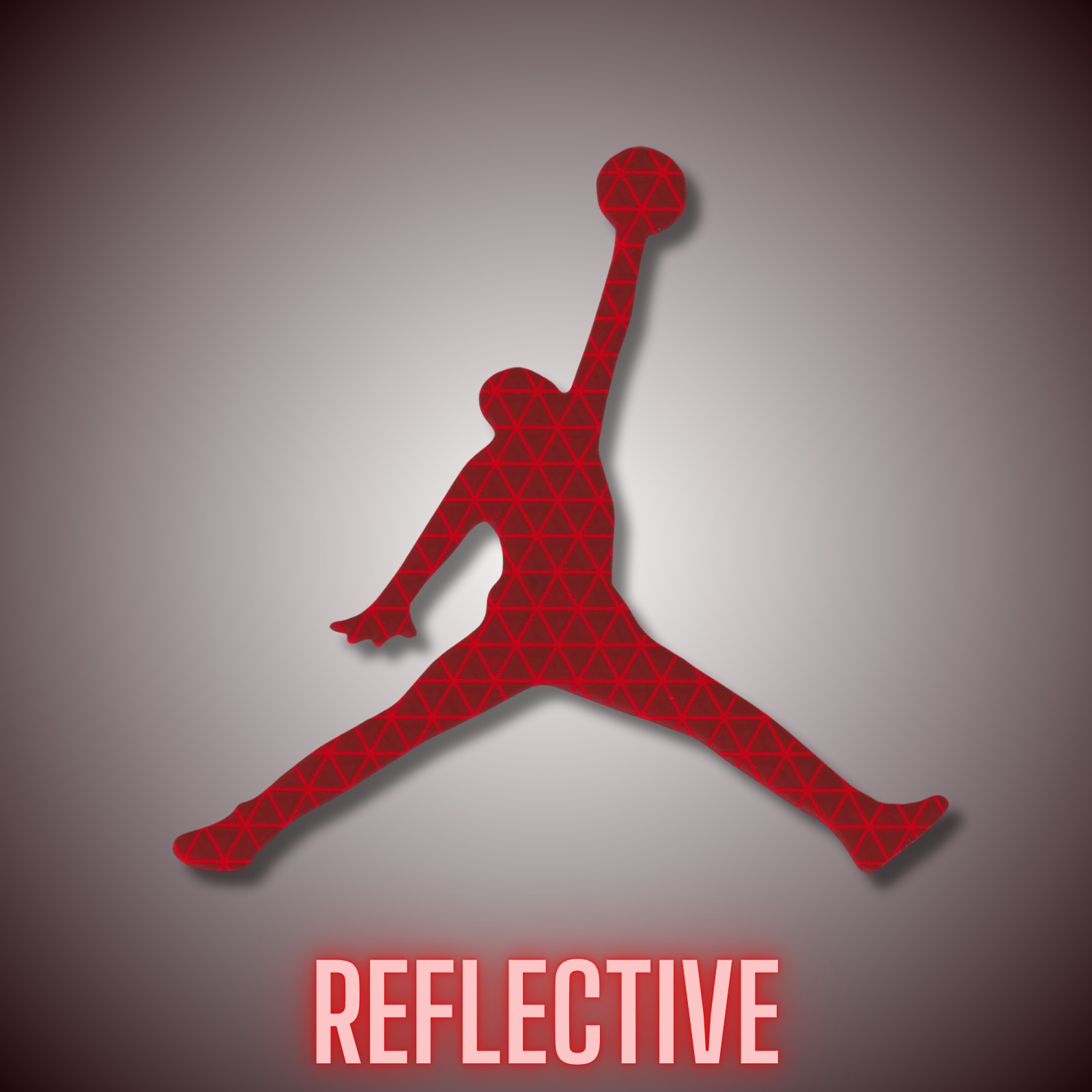 Nike Jumpman Air Jordan Logo Reflective Decals Reflector Stickers Sneakerheads