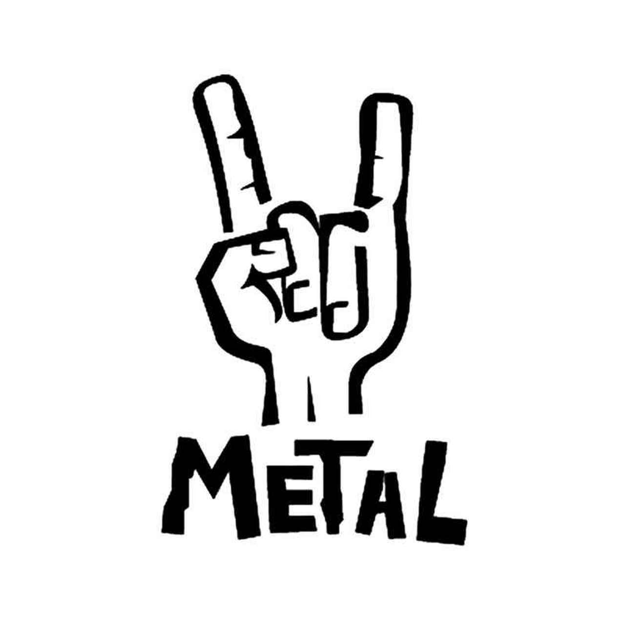 Heavy Metal Vinyl Decal