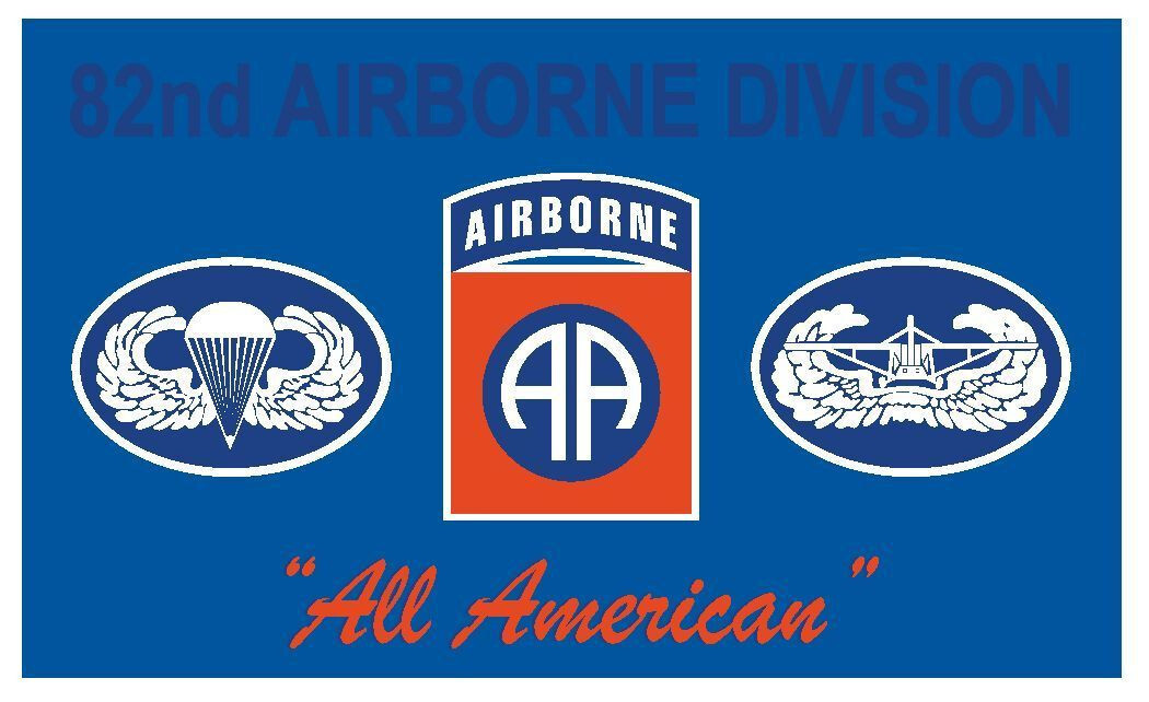 United States Army 82nd Airborne Military Flag Sticker Decal F590