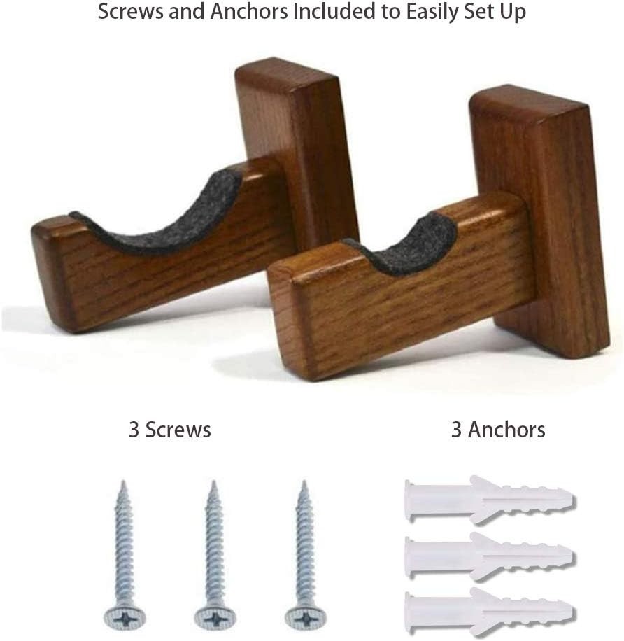 Baseball Bat Display Case, Wall Mount Bat Holder Hanger, Solid Ash Tree Handm…