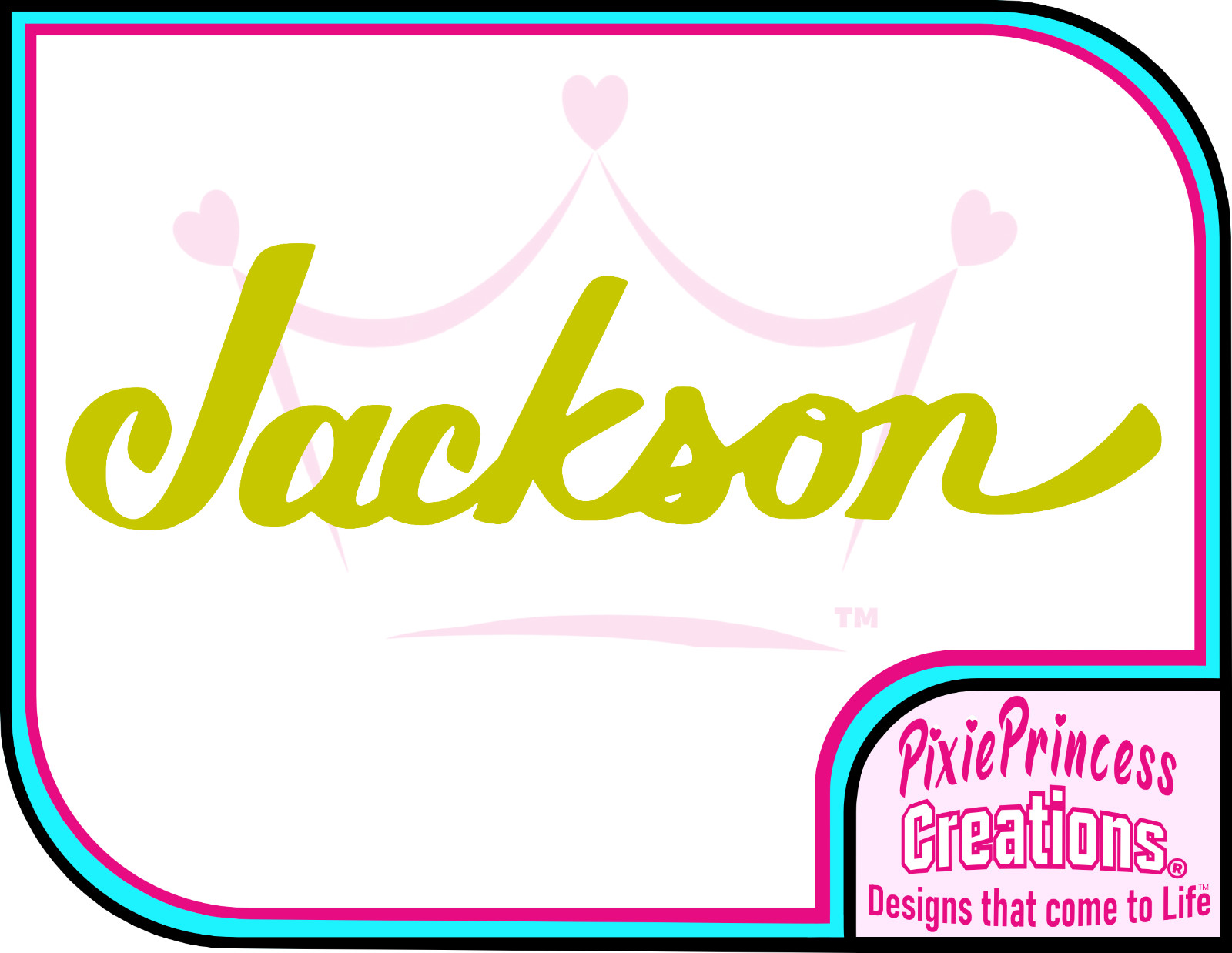 Jackson Guitar Bass Logo A Vinyl Sticker Amp Display Store Wall Window Music