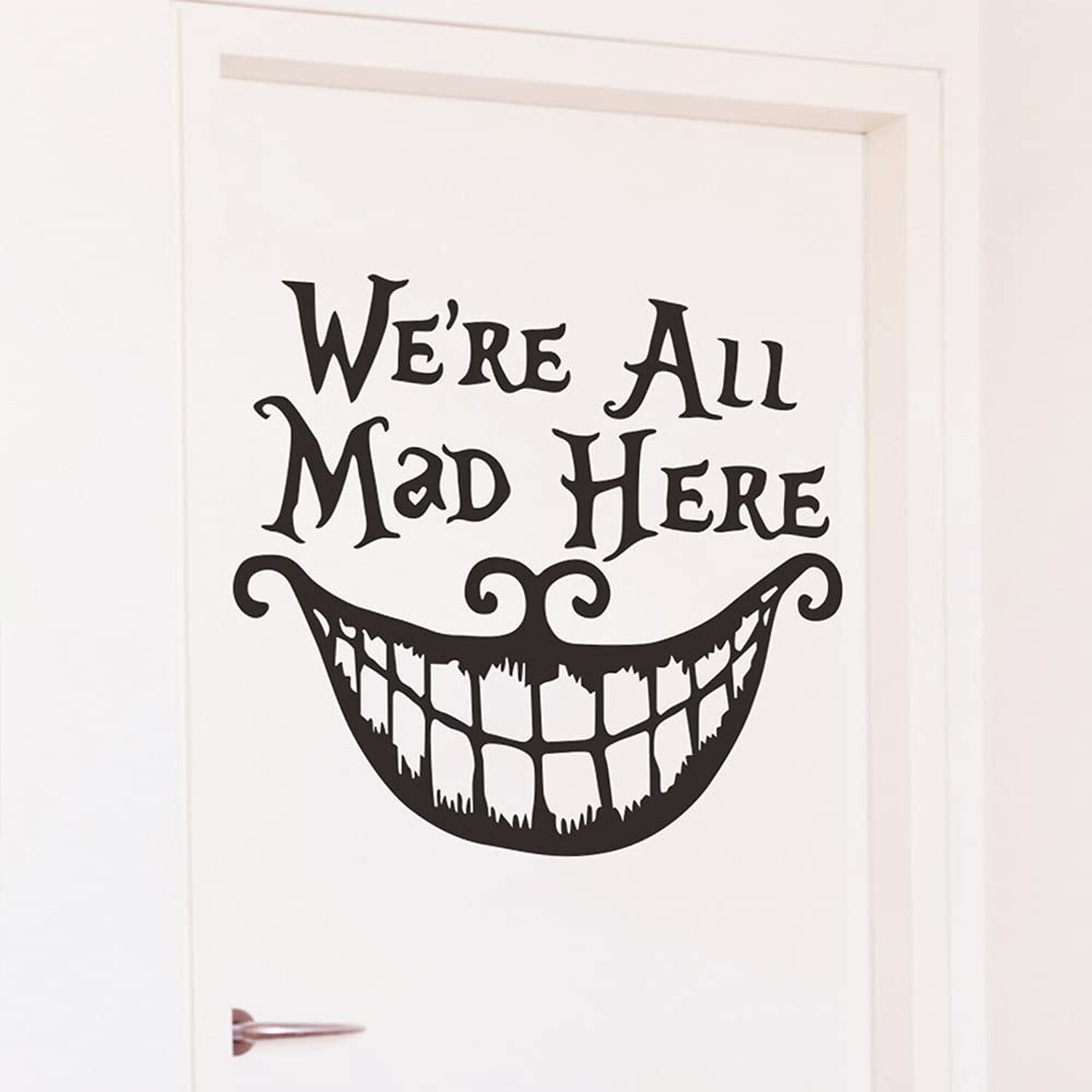 Halloween ‘Smiling Face’ Thriller Wall Decals Cool Wall Sticker for