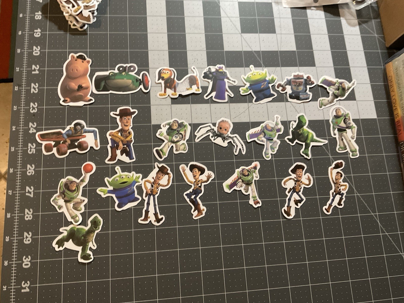 Pixar Toy Story Stickers for Kids Water Bottle, Computer, 50 Pieces, Disney Movi