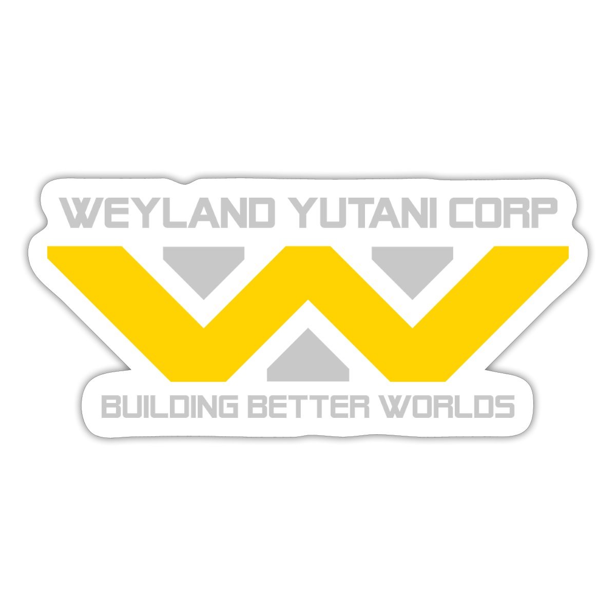 Weyland Yutani Corp Logo Sticker, max. 4 x 4"