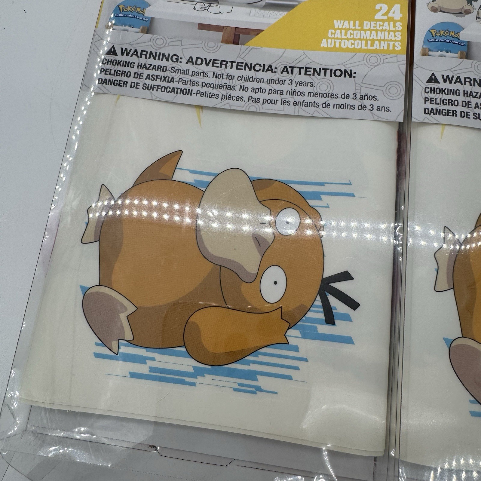 RoomMates Pokemon Peel & Stick Wall Decals 24pc Lot 2 Pikachu Snorlax New Open