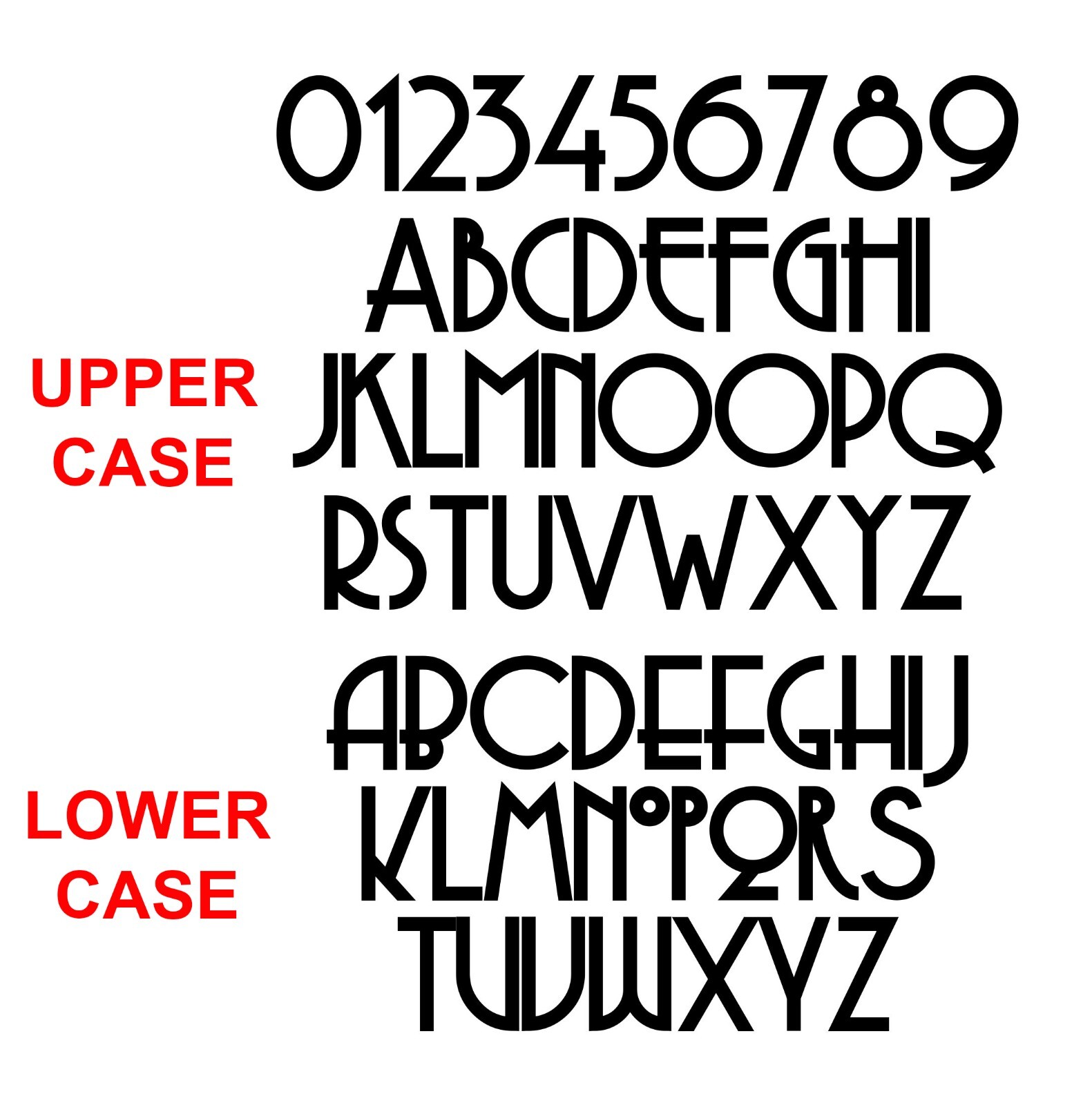 3-pack Mailbox Numbers and Address Vinyl Decals – Street Home – Die Cut COPA