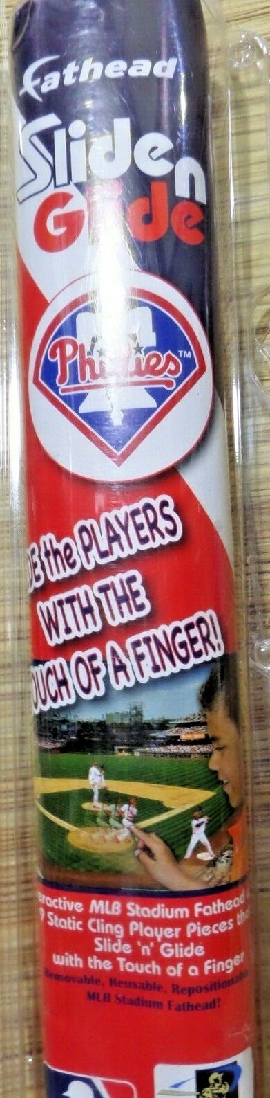 Fathead Slide N' Glide Phillies Interactive MLB Stadium Cling Player~ 9 Pieces