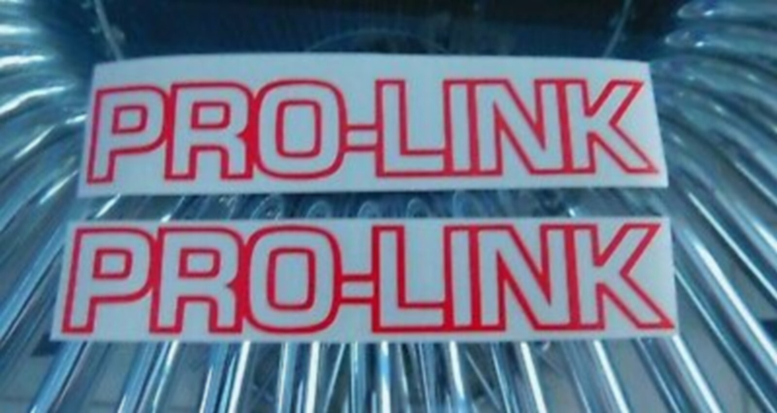 2x pro-link 1" x6" , sticker, stickers decal 14 color choices