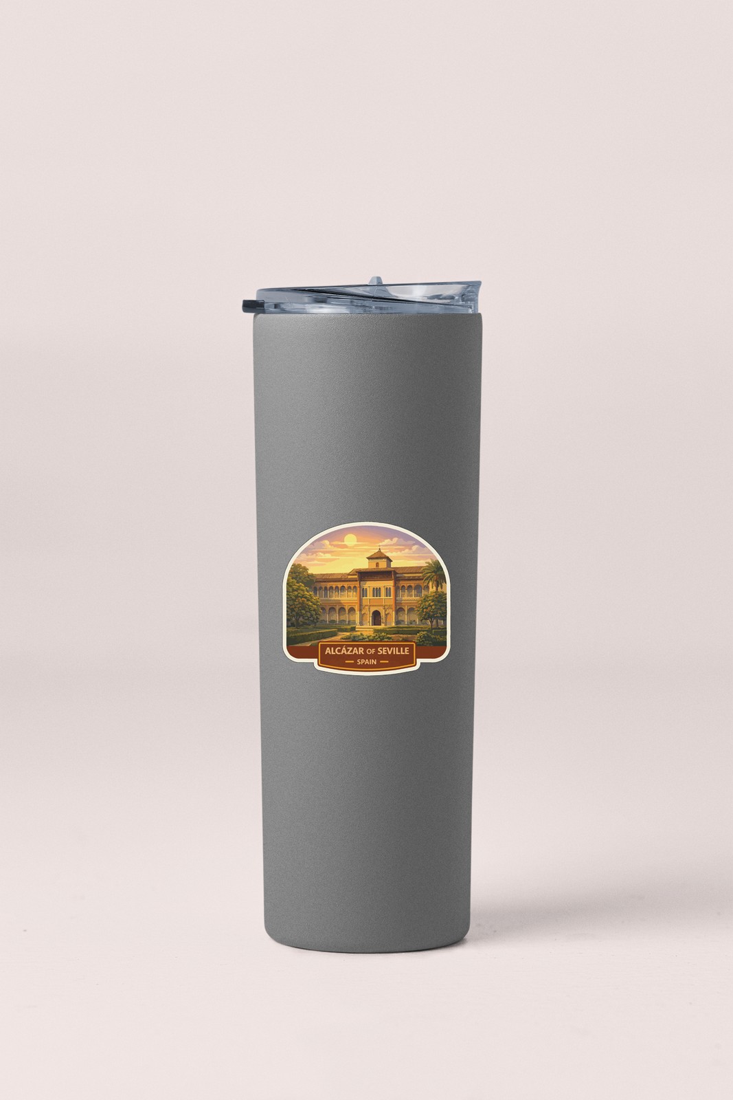 Alcázar of Seville Spain Sticker Decal Vinyl Die-Cut World Heritage Sites Series
