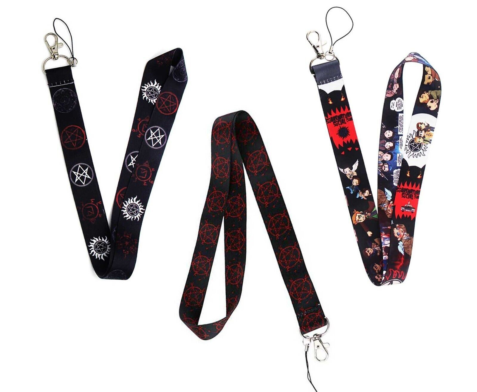SUPERNATURAL Stickers [C] TV Show SYMBOLS ~ Vinyl Waterproof Skateboard Decals